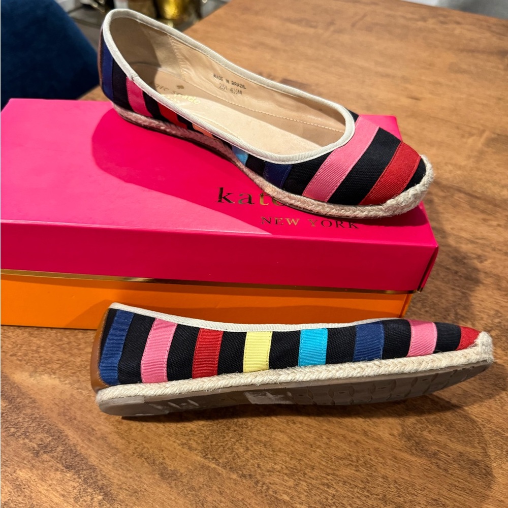 Kate spade flat espadrille